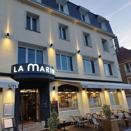 Hôtel de la Marine Port-en-Bessin-Huppain Exterior foto